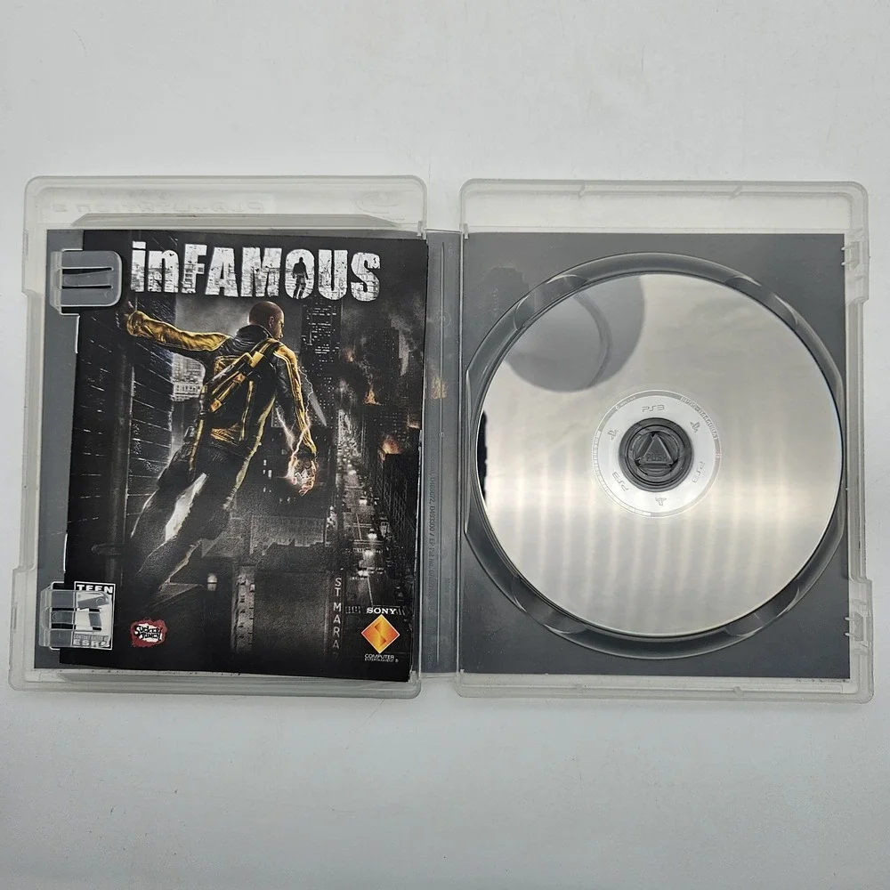 PS3 Uncharted 2 and 3 GH, Infamous, Destiny Playstation 3 Game Bundle Lot of 4